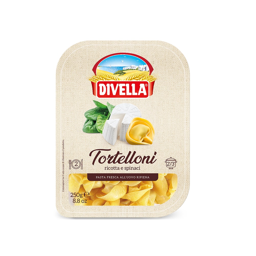 Tortelloni with Ricotta & Spinach