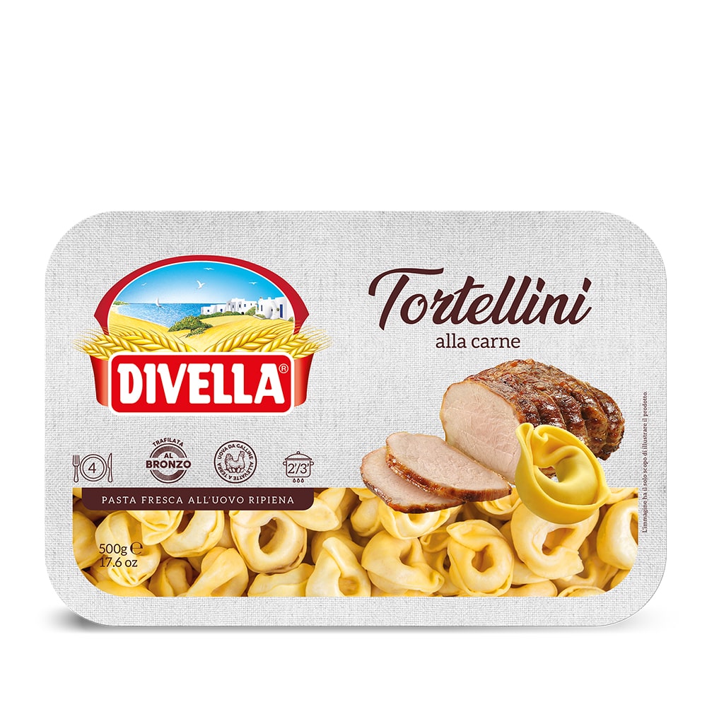 Bronze Extruded Tortellini with Meat 500g